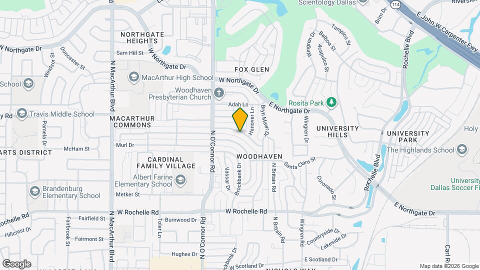 3438 Princeton Dr Map and Location Details