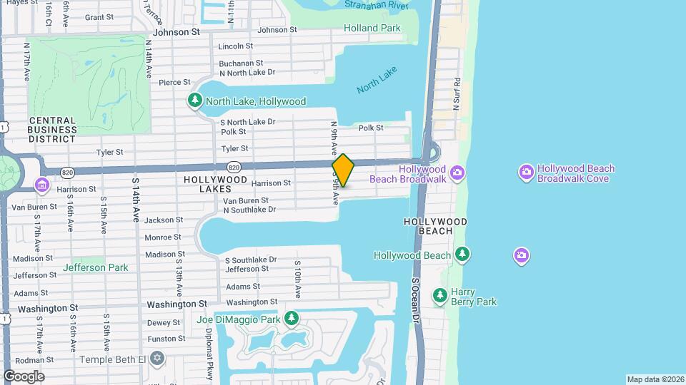 827 N Southlake Dr Map and Location Details