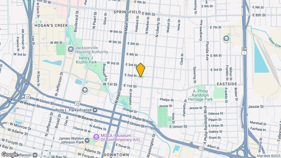 1144 N Market St Map and Location Details