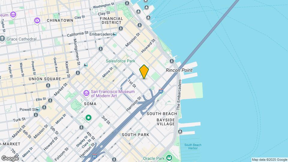 333 Fremont Mapa y Detalles de la Ubicación