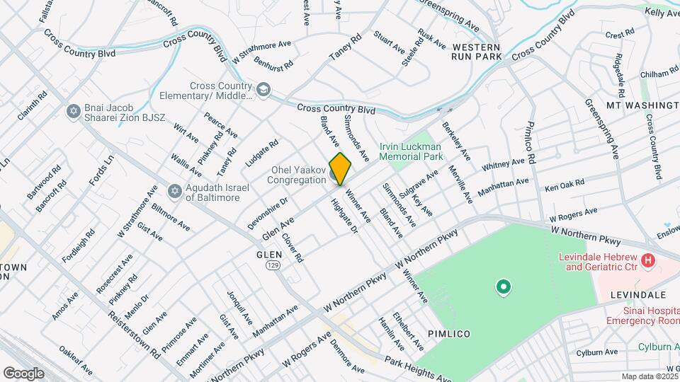3203 Glen Ave Map and Location Details
