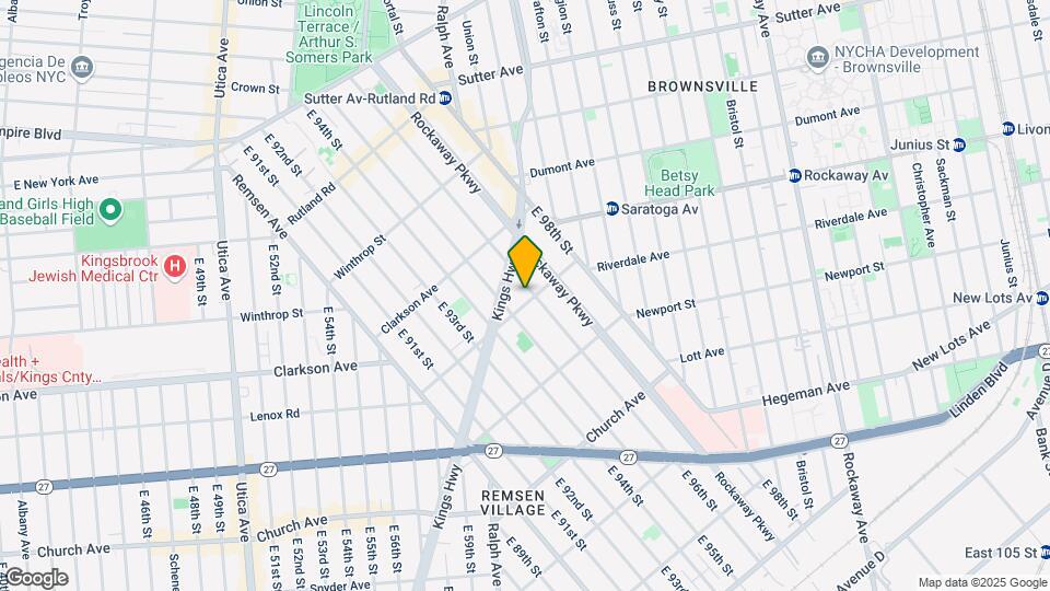 1107 Lenox Rd Map and Location Details