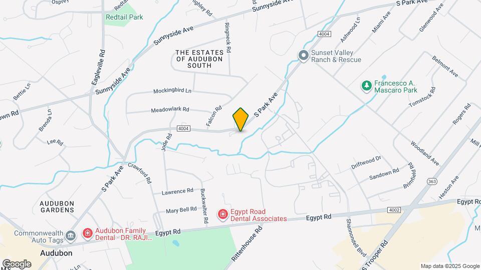 504 S Park Ave Map and Location Details