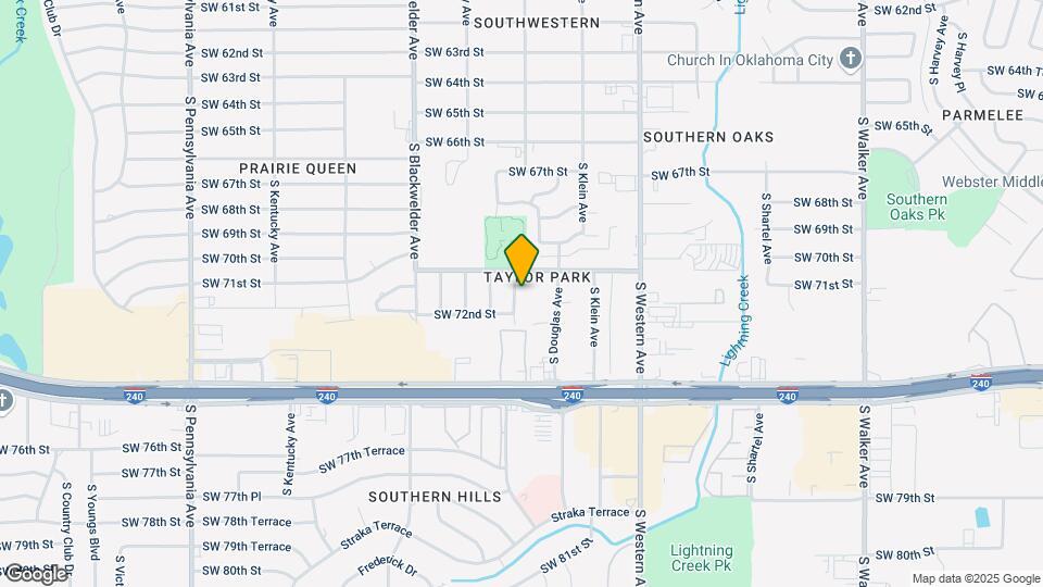 7200 S Douglas Pl Map and Location Details