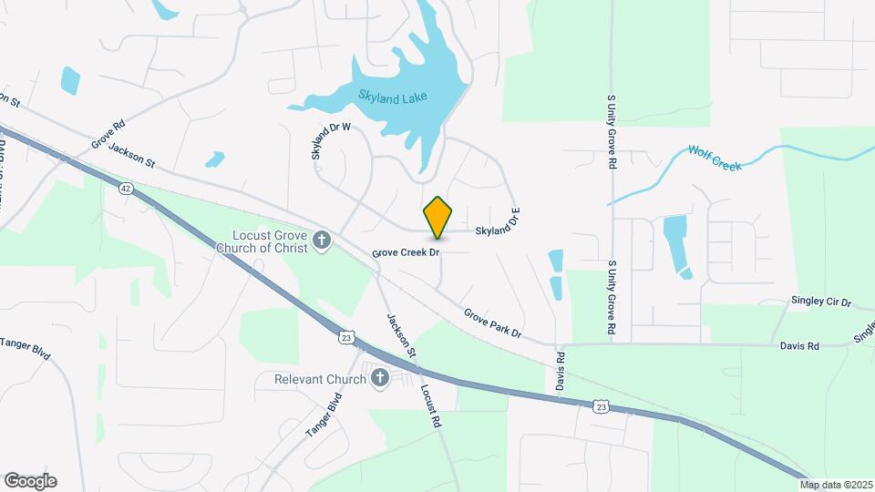 125 Grove Creek Dr Map and Location Details