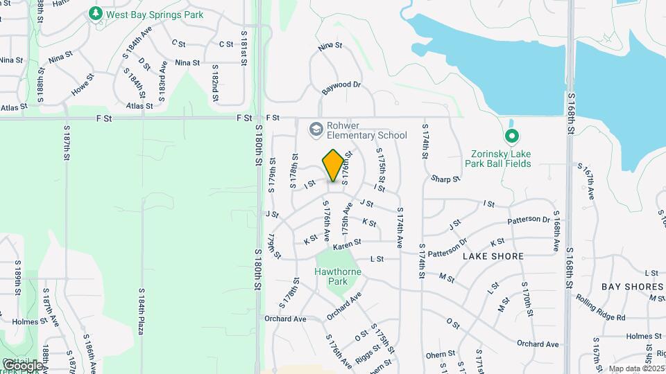 4413 S 176th Ave Map and Location Details