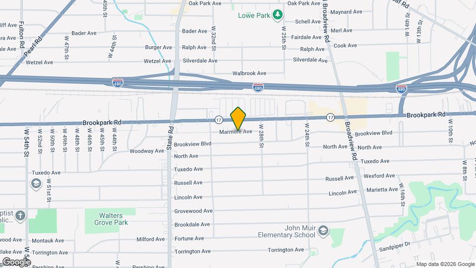 3001 Marmore Ave Map and Location Details