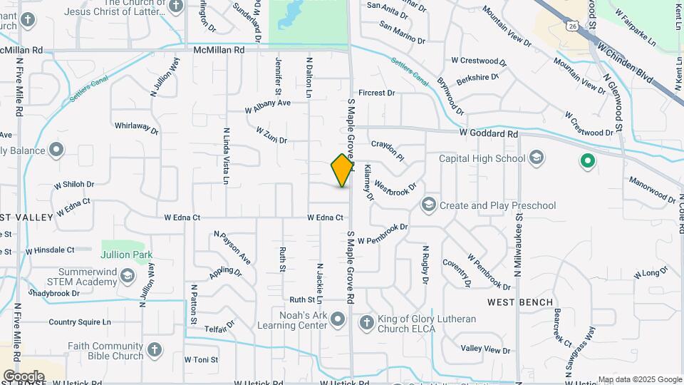 9025 W Lorinda Dr Mapa y Detalles de la Ubicación