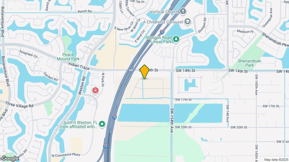 15802 SW 15th St Map and Location Details