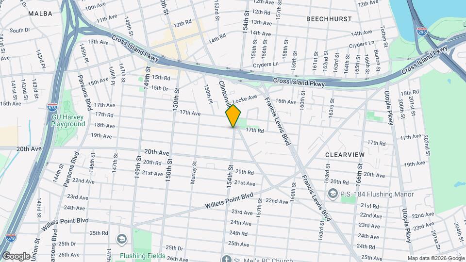 151-84 17th Rd Mapa y Detalles de la Ubicación