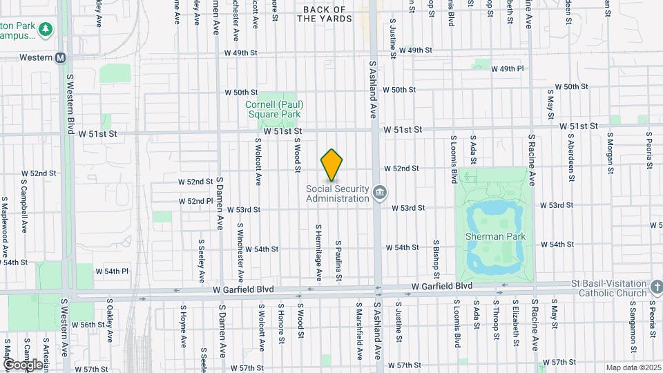 5224 S Paulina St, Unit 2 Map and Location Details