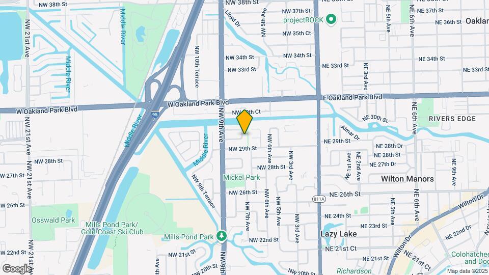 2932 NW 8th Ave Map and Location Details
