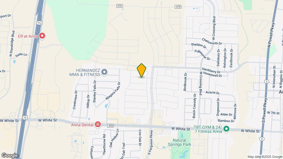 1601 Madison Dr Map and Location Details