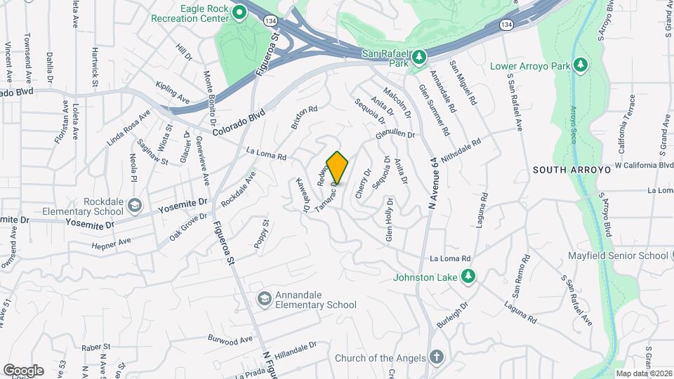 420 Tamarac Drive Mapa y Detalles de la Ubicación