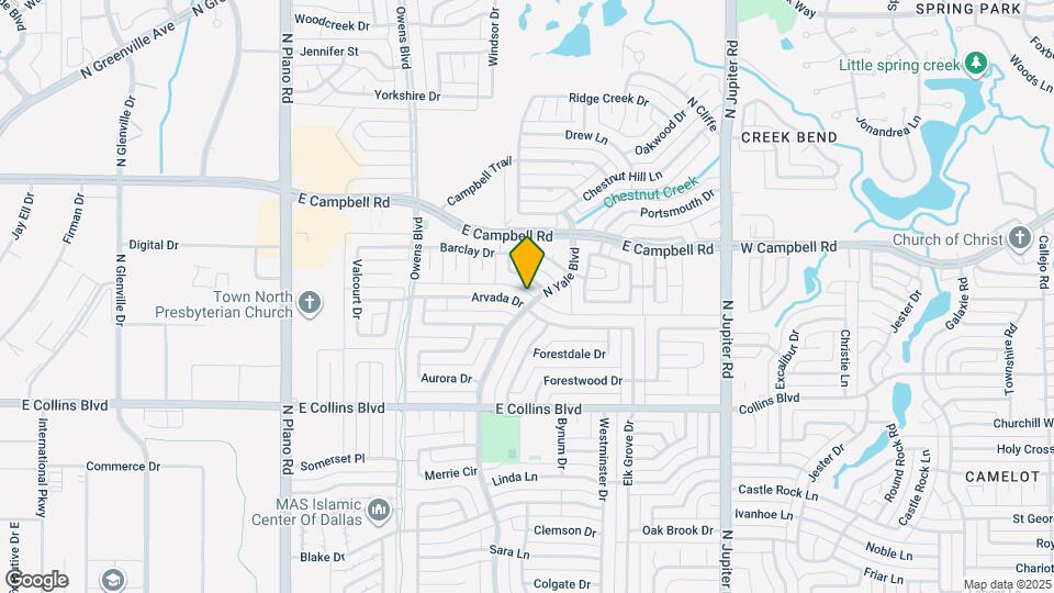 1725 Arvada Dr Map and Location Details