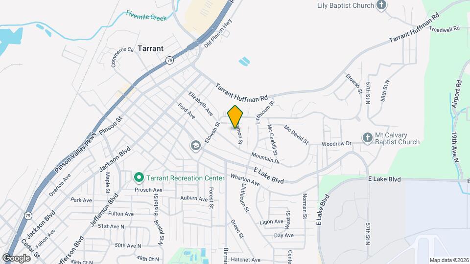 1730 Damon St Map and Location Details