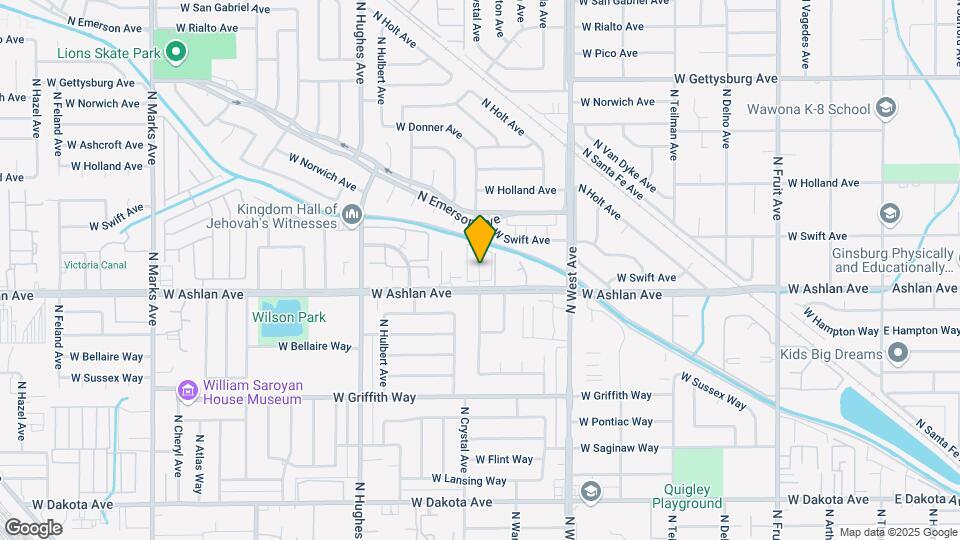 4264 N Bengston Ave Map and Location Details