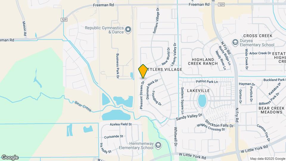 3012 Wild River Dr Map and Location Details