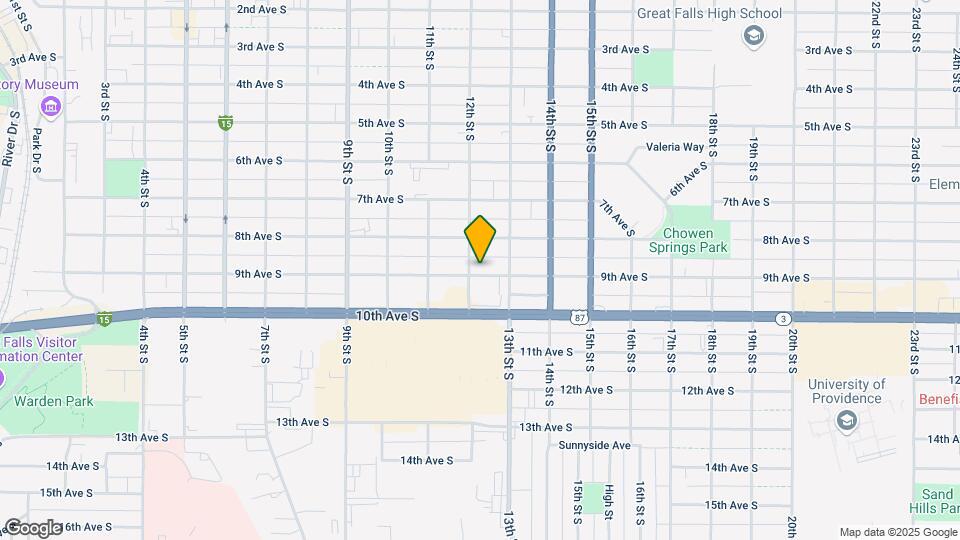 1205 9th Ave S Map and Location Details