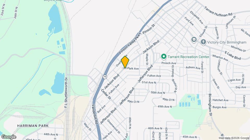 929 Jackson Blvd Mapa y Detalles de la Ubicación