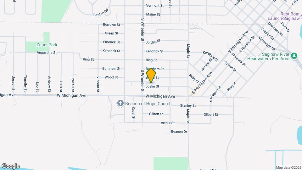 1916 Joslin St Map and Location Details