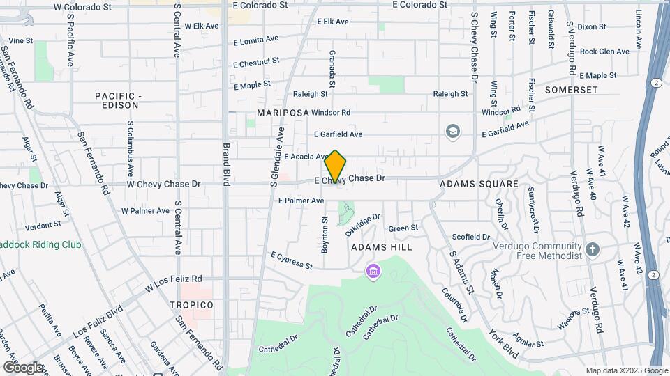 1102 Boynton St Mapa y Detalles de la Ubicación