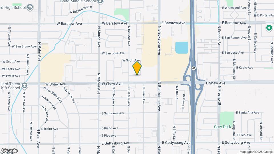 141 W Twain Ave Map and Location Details