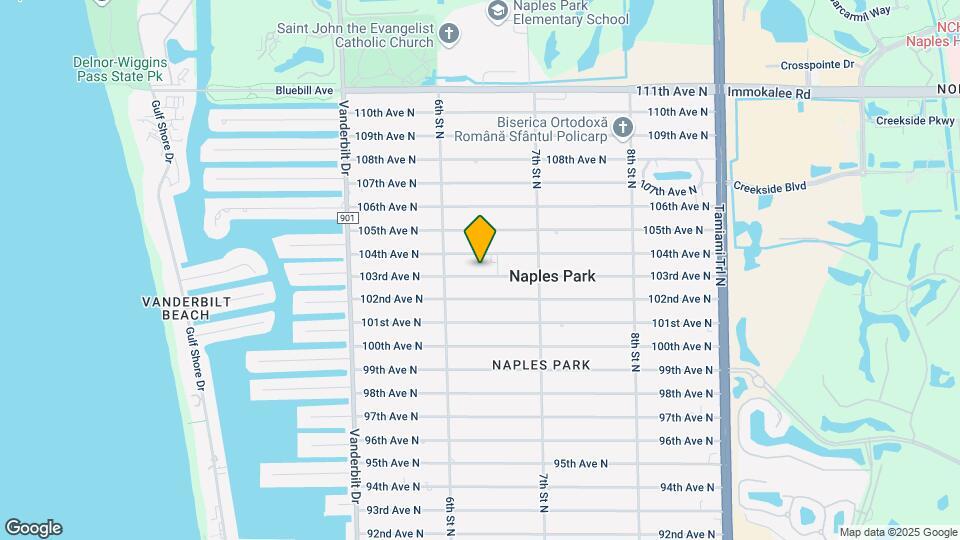 637 103rd Ave N Map and Location Details