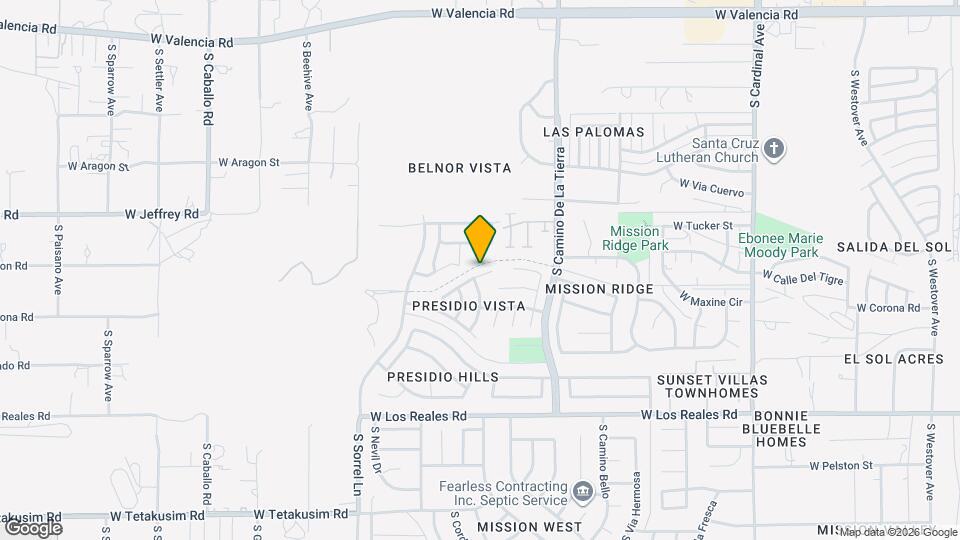 3510 W Avenida Sombra Map and Location Details