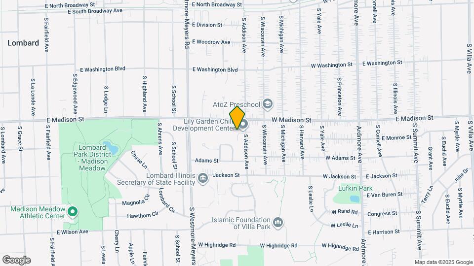 801 S Addison Ave Map and Location Details