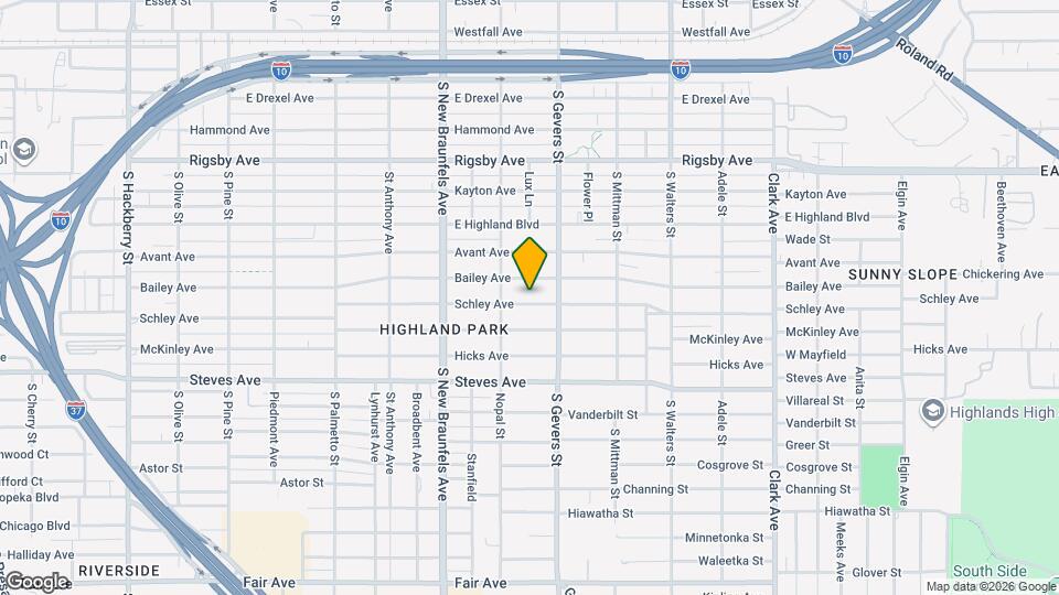 1627 Schley Ave Map and Location Details