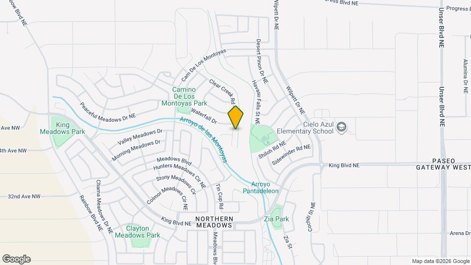 3540 Clear Creek Rd Map and Location Details