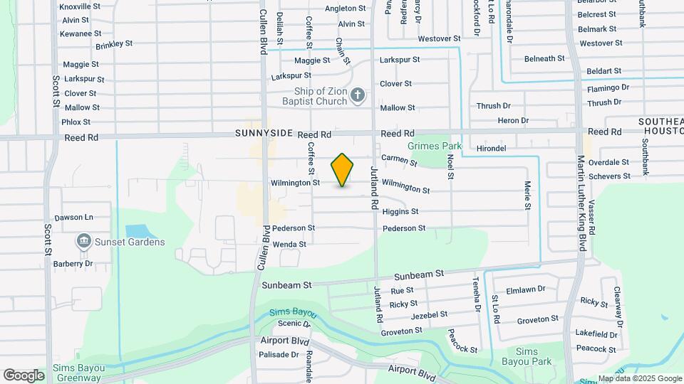 4833 Paula St Map and Location Details