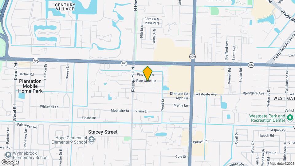 4882 Pine Cone Ln Mapa y Detalles de la Ubicación