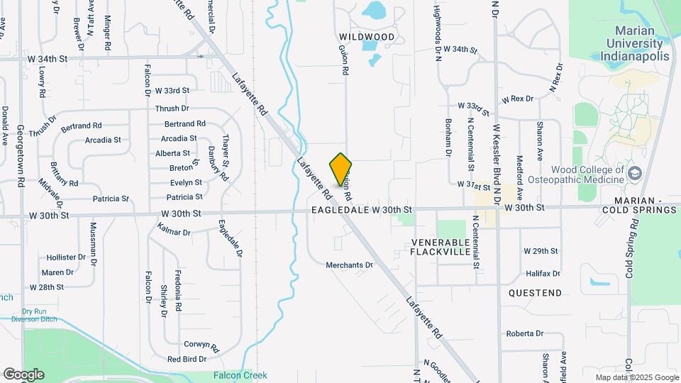 3022 Guion Rd Map and Location Details