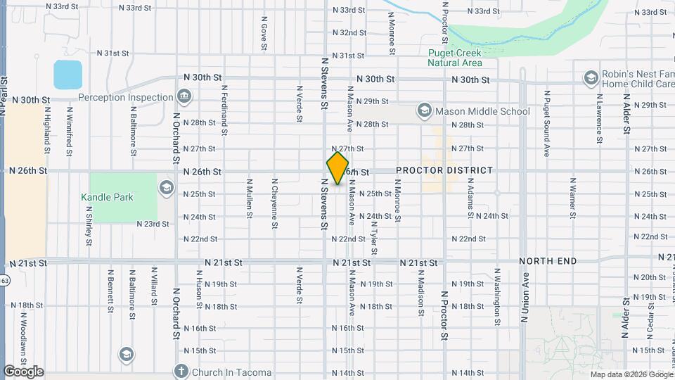 4307 N 25th St Map and Location Details