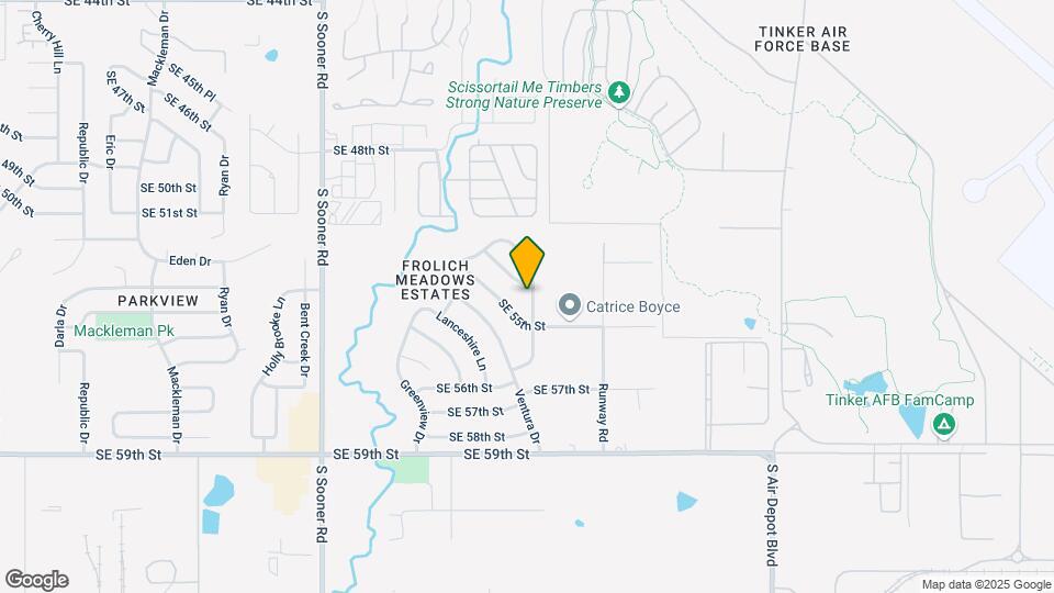 5505 Cloverlawn Dr Map and Location Details