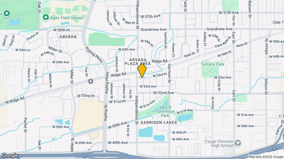 9555 W 53rd Pl Map and Location Details