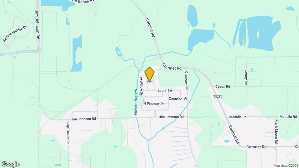 2012 Live Oak Dr Map and Location Details