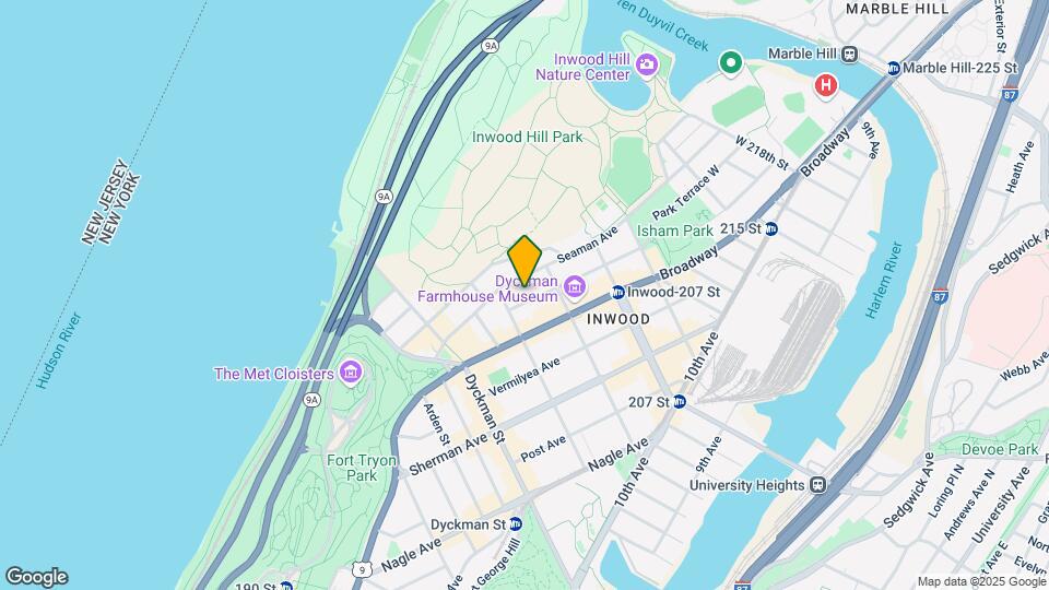 10-20 Cooper St Mapa y Detalles de la Ubicación