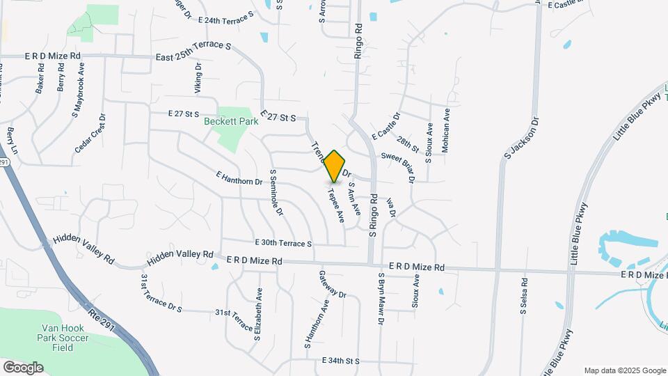 2835 Tepee Ave Map and Location Details