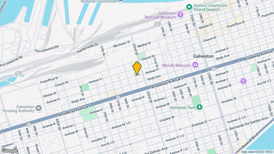 802 34th St Map and Location Details