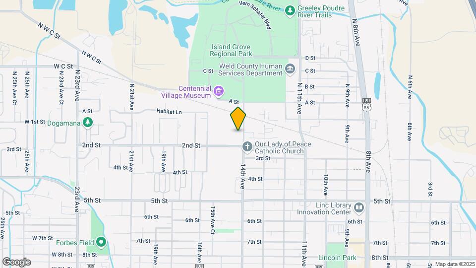 Island Grove Village Apartments Map and Location Details