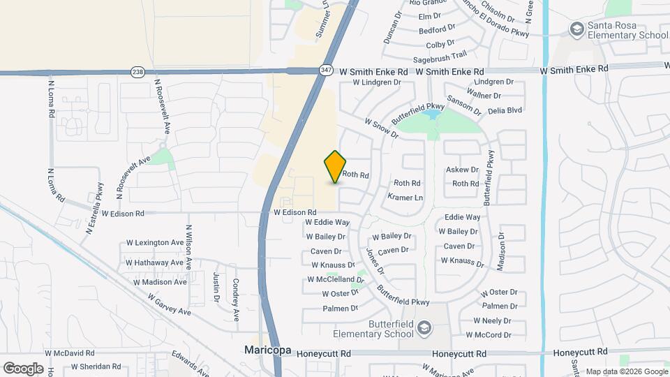 20544 N Alma Dr Map and Location Details