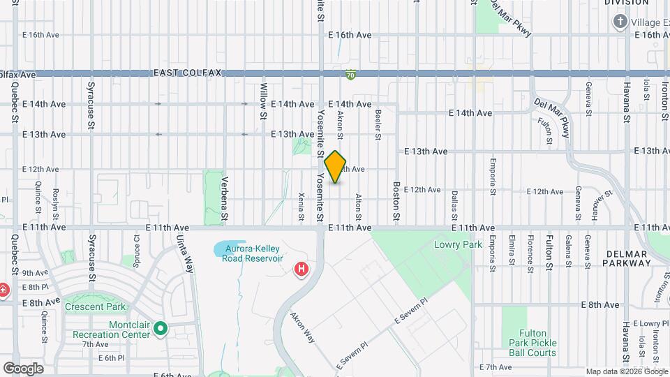 1167-1173 Akron St Map and Location Details