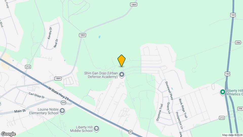 112 Diorite Dr Map and Location Details