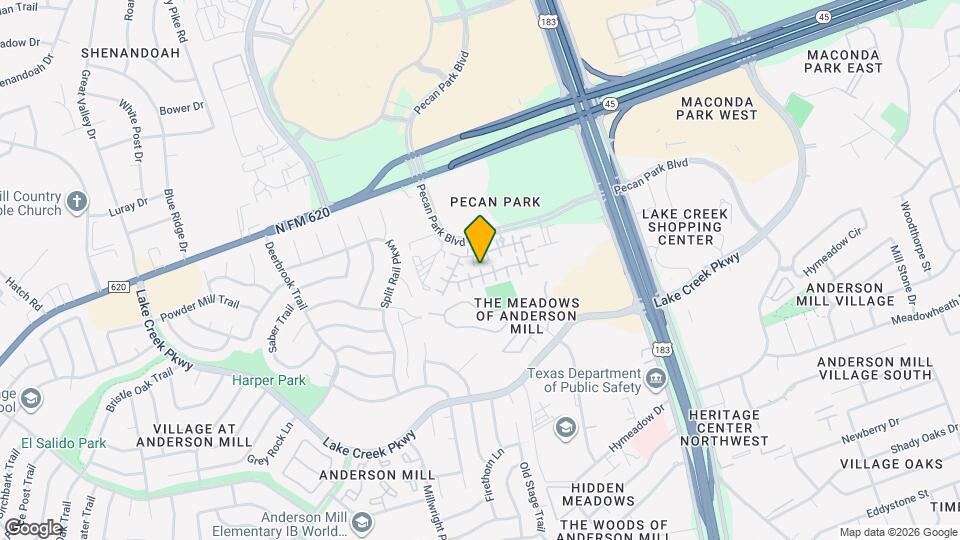 12604 Kate Ln Map and Location Details