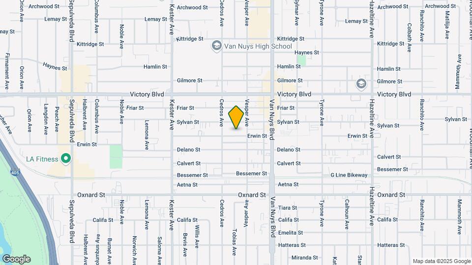14629 W Erwin St Mapa y Detalles de la Ubicación