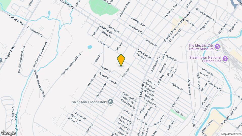 1221 Eynon St Map and Location Details