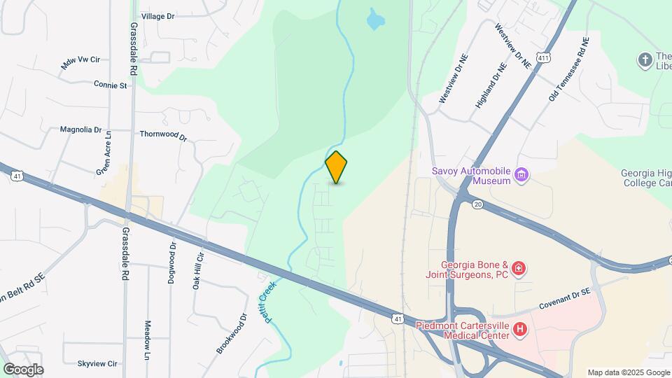 111 Lipscomb Cir SE, Unit 1H Map and Location Details